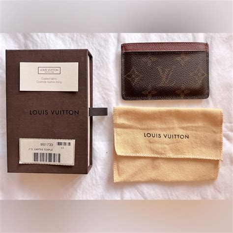 authentic vs fake louis vuitton card holder m61733|louis vuitton counterfeit id.